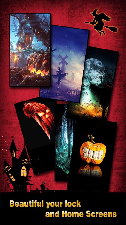 Halloween Wallpapers & Backgrounds HD - Home Screen Maker with Pumpkin, Scary, Ghost Images