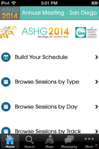 ASHG 2014 Annual Meeting screenshot 2