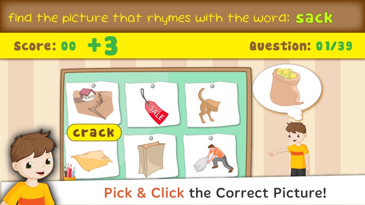 Bud's Rhyming Words - Kids learn word families, CVC, short & long vowel words