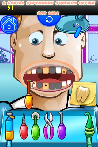 A Dental Superhero Surgeon Office for Kids screenshot 2