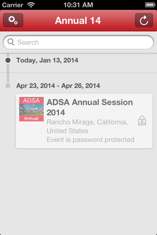 ADSA Annual Session 2014 screenshot 2