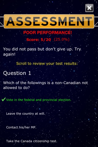 Canada Citizenship Test Pro screenshot 4