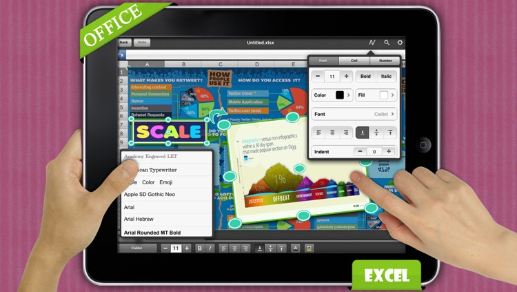 Sheets On The Go - for Microsoft Office Excel & Quickoffice Quicksheet documents edition