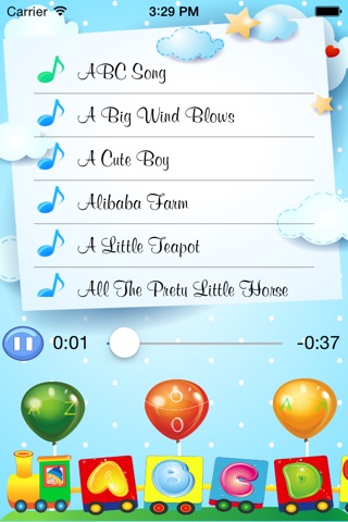 Kid Songs - The most famous rhymes for children screenshot 2
