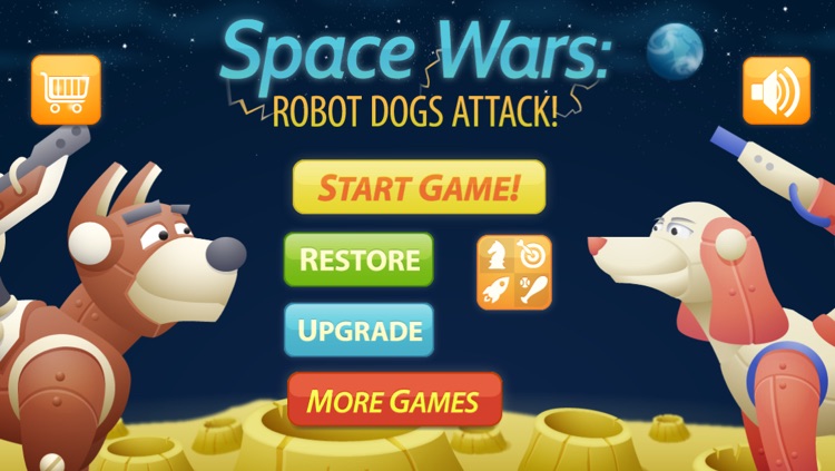 Battle Dogs In Space - Pet Robot Galaxy Wars