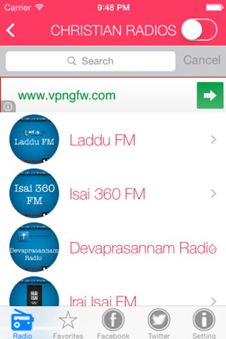 Radiotamil screenshot 4