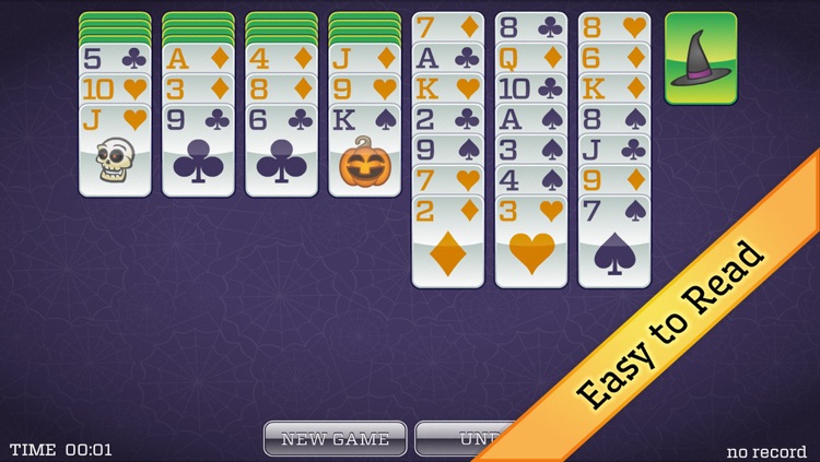 Halloween Solitaire AD FREE screenshot-4