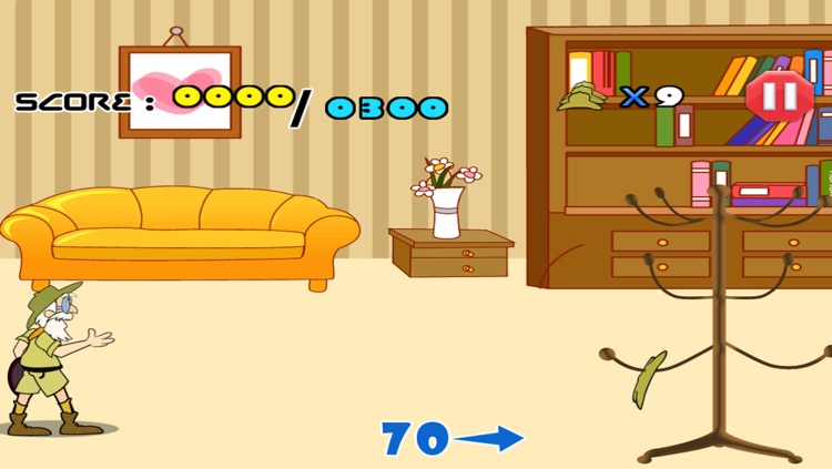 Old grandpa hat shooting game - Free Edition screenshot-3