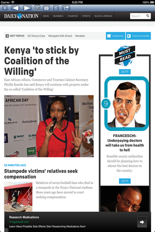 Kenya News screenshot 2