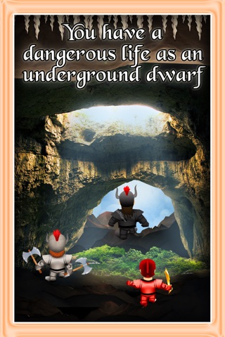 Dwarf Mine Shield Infinity : The Rock Boulder Cave Rain - Free Edition screenshot 2