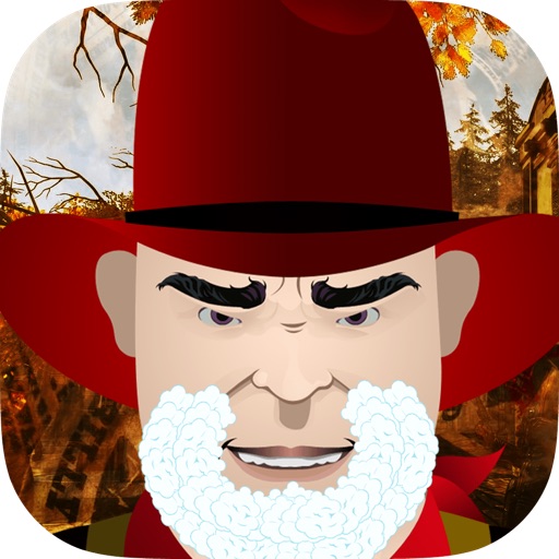 Cowboy Beard Saloon Far West Simulator iOS App