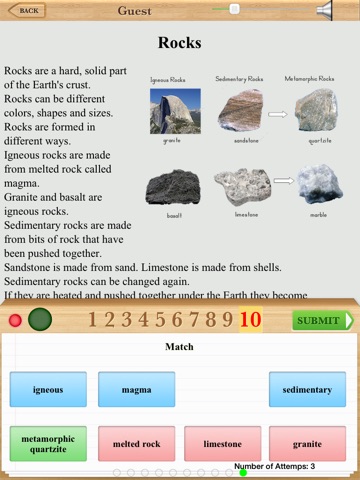 Reading Comprehension Earth Science for First Grade and Second Grade Free screenshot 3