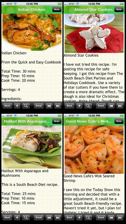 350 South Beach Diet Recipes