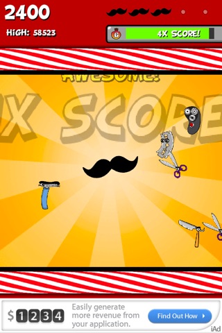 Moustache Mania screenshot 2