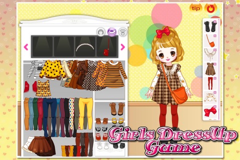 Girls DressUp Game screenshot 2