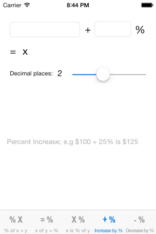 Percentage Calculator ++ screenshot 4