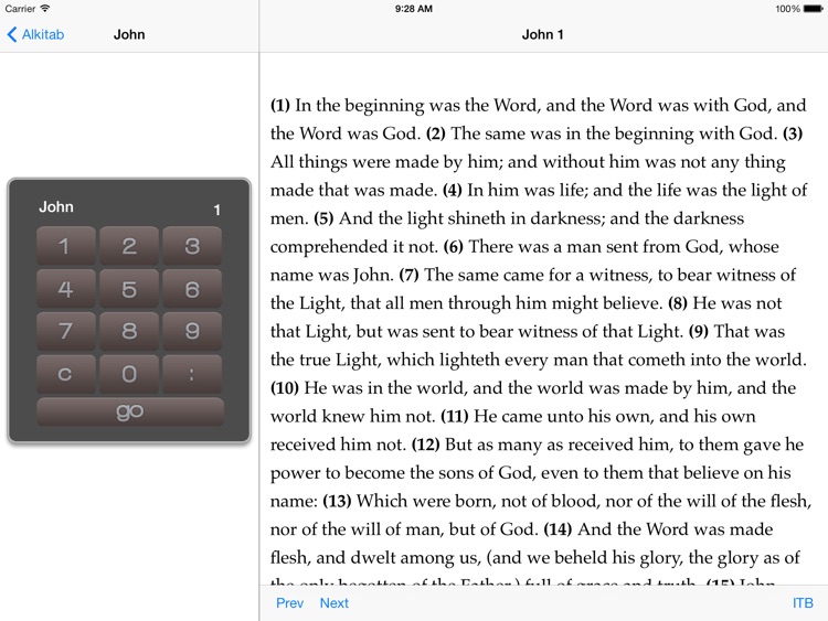 Alkitab for iPad