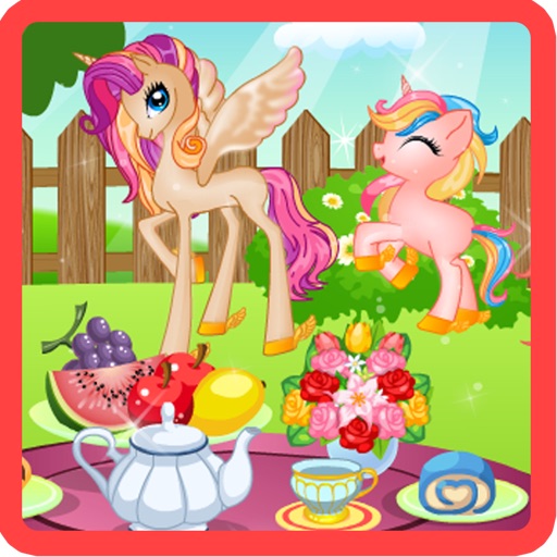 Pony Princess Tea Party Icon