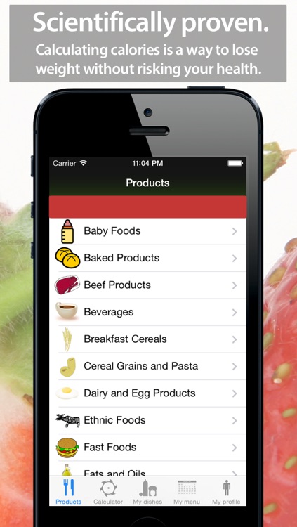 Easy Calorie Counter for your meals - Lose and track your weight with the biggest nutrition data set.