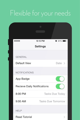 Flow: Task & To-do list screenshot 4