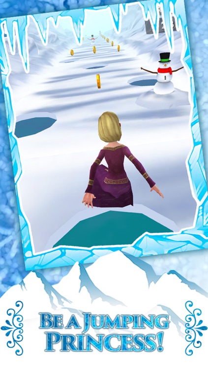Frozen Princess Run 3D Infinite Runner Game For Girly Girls With New Fun Games FREE