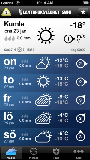 Lantbruksvädret SMHI(圖1)-速報App