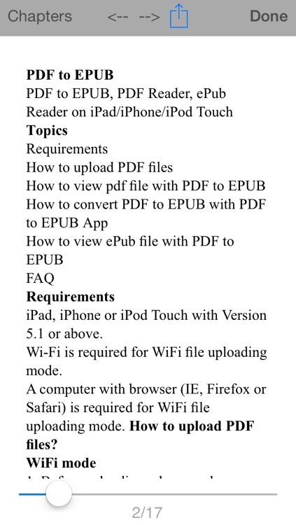 PDF to EPUB