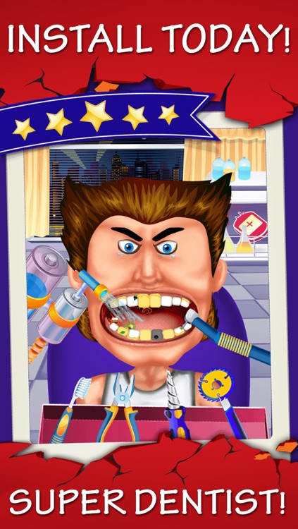 Super Hero Dentist - Little Tongue And Throat X-Ray Doctor Game For Kids