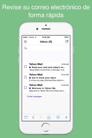 Safe web for Yahoo: secure and easy email mobile app with passcode. screenshot 3