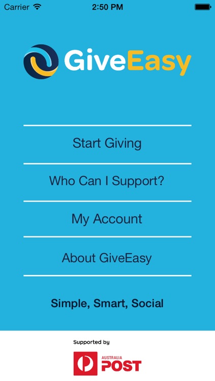 GiveEasy - donate & give to your charity & cause