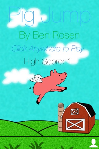 Pig Jump: Fly a Pig Through Haystacks! screenshot 2