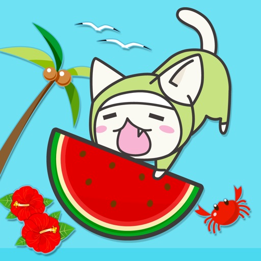 Ninja Cat.~Cutting Watermelon~ iOS App