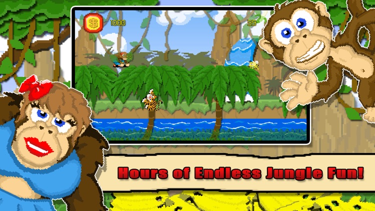 Gorilla Kong Swing - Mr Monkey Bro Jump! screenshot-4