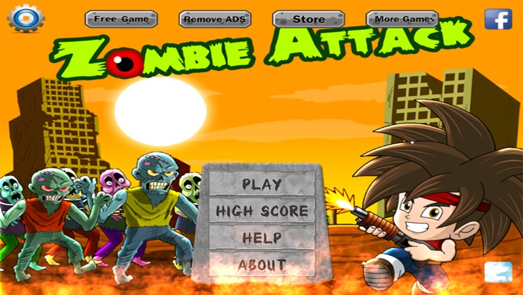 The Zombie Attack Arcade Lite Game