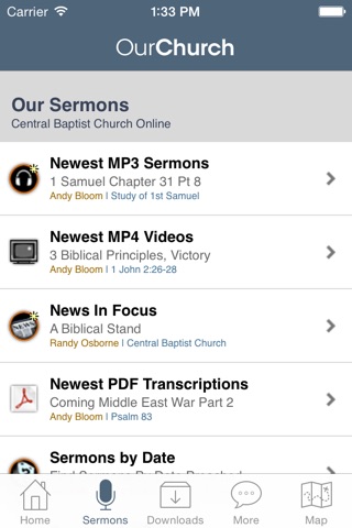 Central Baptist Church, Ocala screenshot 2