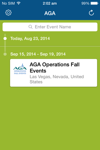 AGA Operations Fall Events screenshot 2