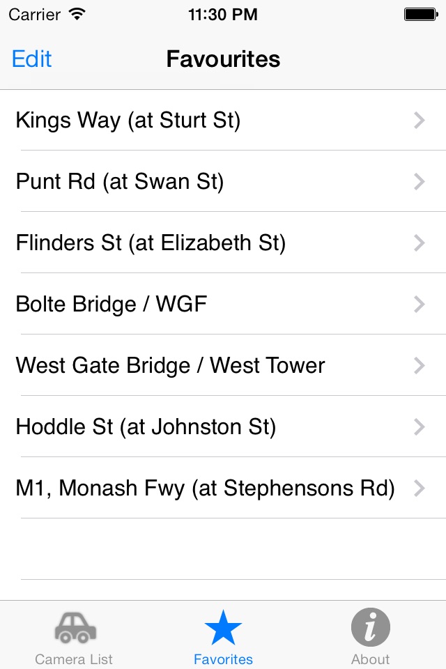 Traffic Melbourne screenshot 3