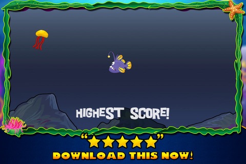 Jelly Fish - A fun game in scary water screenshot 3