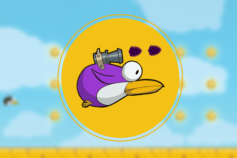 Flappy Shooting Bird - Flap & Hit mad enemy birds screenshot 4