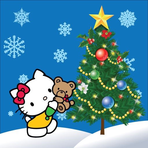 Hello Kitty Christmas icon