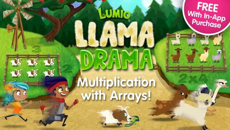 Llama Drama: Lumio Multiplication screenshot-0