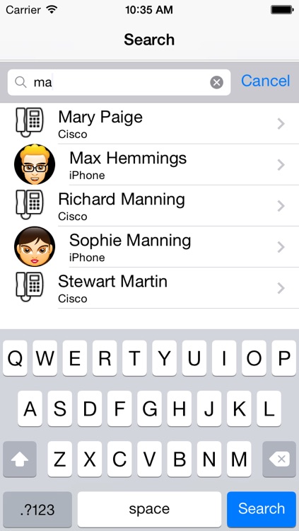 Contacts Sync for Cisco