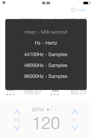 NoteBPM screenshot 2