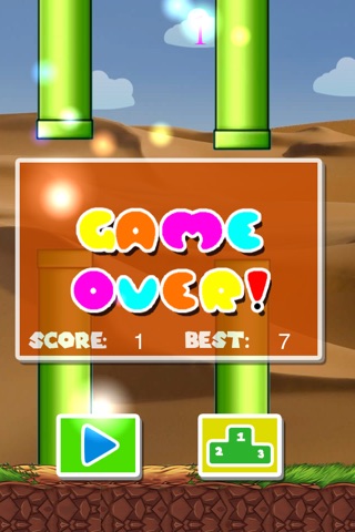 Flappy Bomb HD screenshot 3