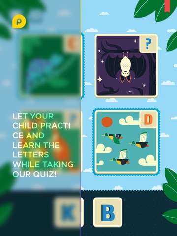 Mini-U: ZOO Quiz. Children game with interactive intro to the alphabet and letters with animal pictures screenshot 3
