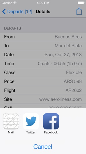 Argentina Flight FREE(圖4)-速報App