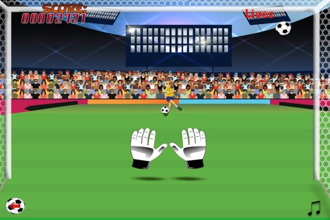 Soccer Kick Flick 2014 - Sports Ball Super Save Arcade- Pro screenshot 3