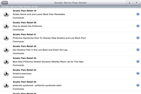 Sciatic Pain Relief screenshot 3