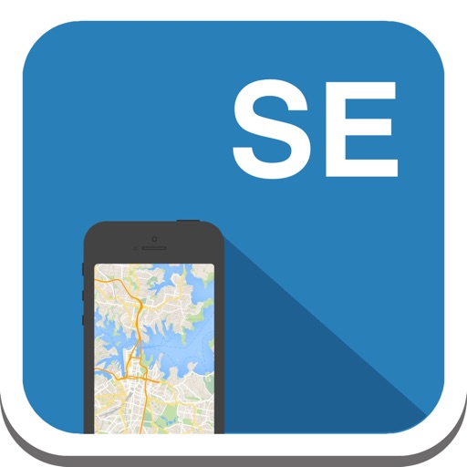 Sweden & Stockholm offline map, guide, weather, hotels. Free GPS navigation. icon