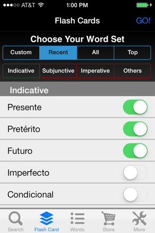 ConjuVerb - Spanish Verbs! screenshot 4